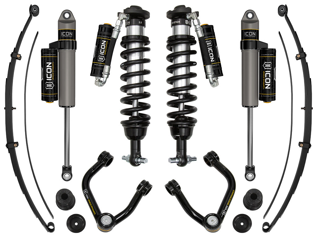 ICON Vehicle Dynamics K93207TA 19-21 FORD RANGER 0-3.5" STAGE 7 SUSPENSION SYSTEM W TUBULAR UCA AL KNUCKLE for Select Ford Ranger