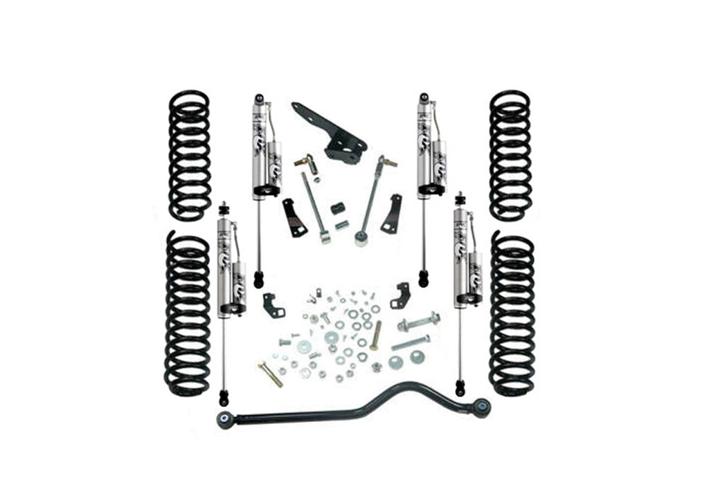 Superlift K941FX 4in. Lift Kit w/FOX 2.0 Reservoir Shocks-07-18 Wrangler JK 4-Door for Select Jeep Wrangler, Jeep Wrangler JK, Ram 2500, Ram