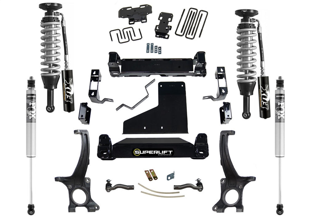 Superlift K962FX 6in. Lift Kit w/FOX Coilovers/Rear Shocks-07-21 Tundra 4WD for Select Toyota Tundra