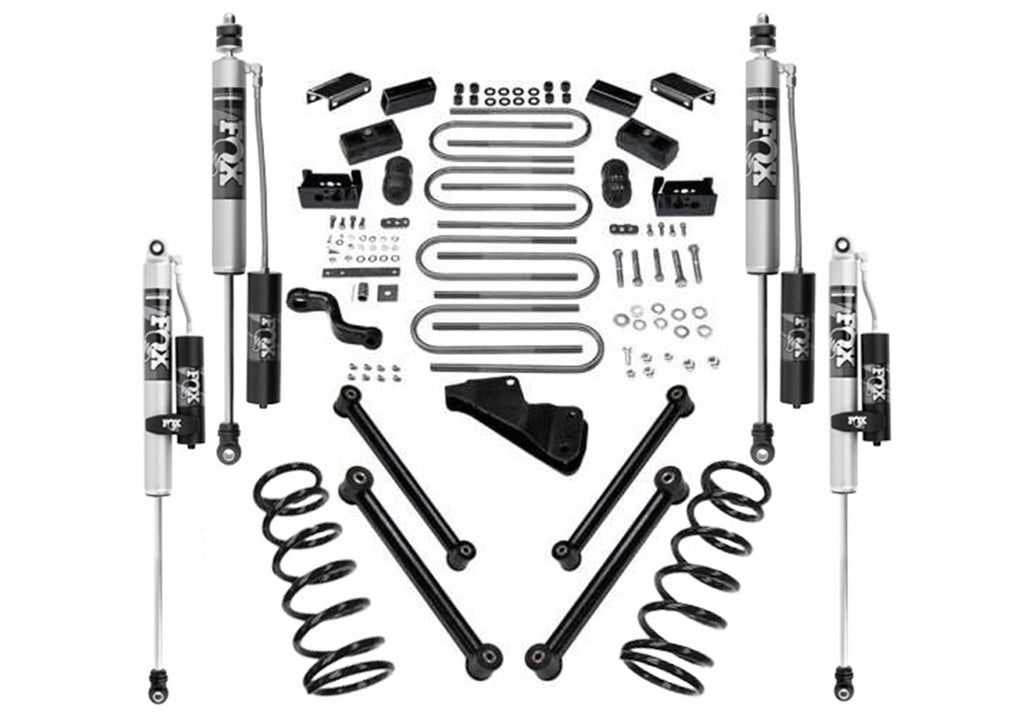 Superlift K967FX 6in. Lift Kit w/FOX 2.0 Reservoir Shocks-10-13 Ram 2500/10-12 3500 4WD Diesel for Select Dodge Ram 2500, Dodge Ram 3500, Ram 2500, Ram