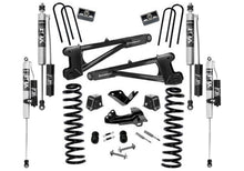 Load image into Gallery viewer, Superlift K975FX 4in. Lift Kit w/FOX 2.0 Reservoir Shocks-05-07 F250/350 4WD Dsl w/RepRadiusArms for Select Ford F-250 Super Duty, Ford F-350 Super Duty