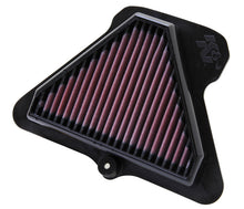 Load image into Gallery viewer, K&amp;N KA-1011 Replacement Air Filter for Select Kawasaki ZX1000 Ninja ZX-10R, Kawasaki ZX1000 Ninja ZX-10R 30th Anniversary, Kawasaki ZX1000 Ninja ZX-10R ABS, Kawasaki ZX1000 Ninja ZX-10R ABS 30th Anniversary