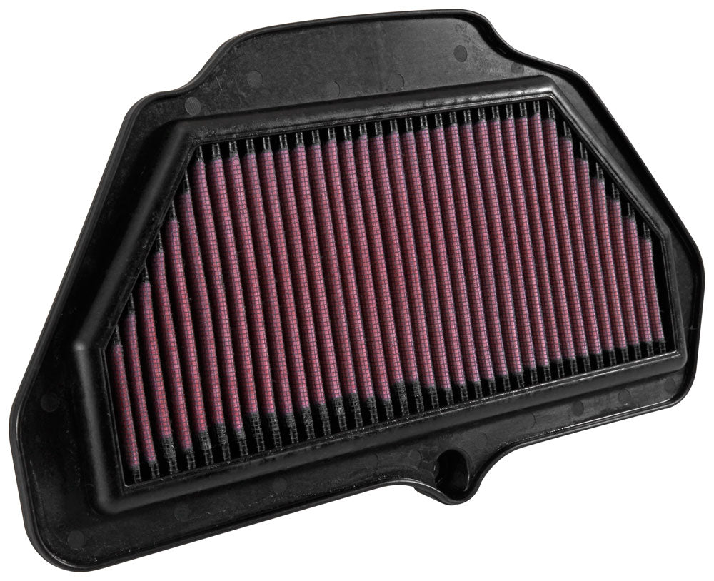 K&N KA-1016 Replacement Air Filter for Select Kawasaki ZX1000 Ninja ZX-10R, Kawasaki ZX1000 Ninja ZX-10R ABS, Kawasaki ZX1000 Ninja ZX-10R ABS KRT Edition, Kawasaki ZX1000 Ninja ZX-10R KRT Edition, Kawasaki ZX1000 Ninja ZX-10R SE, Kawasaki ZX1000 Ninja
