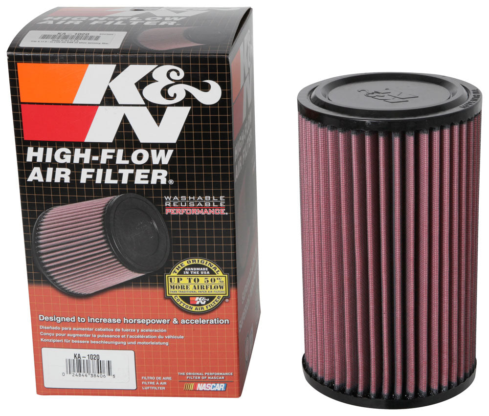 K&N KA-1020 Replacement Air Filter for Select Kawasaki KRF1000 Teryx KRX 1000, Kawasaki KRF1000 Teryx KRX Blackout Edition, Kawasaki KRF1000 Teryx KRX Lifted Edition, Kawasaki KRF1000 Teryx KRX Special Edition, Kawasaki KRF1000 Teryx KRX Trail Edition,