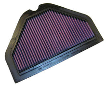 Load image into Gallery viewer, K&amp;N KA-1093 Replacement Air Filter for Select Kawasaki ZX1100 Ninja ZX-11, Kawasaki ZZR1200