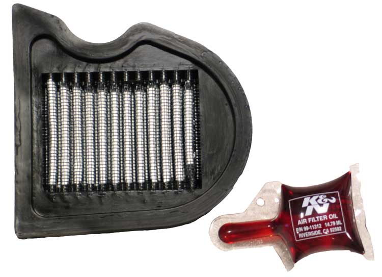 K&N KA-1102 Replacement Air Filter for Select Kawasaki KLX110, Kawasaki KLX110L, Kawasaki KLX110R, Kawasaki KLX110R L, Suzuki DR-Z110