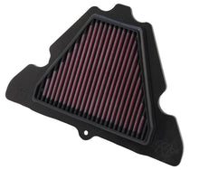 Load image into Gallery viewer, K&amp;N KA-1111 Replacement Air Filter for Select Kawasaki KLZ1000 Versys LT, Kawasaki KLZ1000 Versys SE LT+, Kawasaki Z1000, Kawasaki Z1000 ABS, Kawasaki ZX1000 Ninja 1000, Kawasaki ZX1000 Ninja ABS, Kawasaki ZX1000 Ninja 1000SX