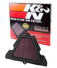 Load image into Gallery viewer, K&amp;N KA-1111 Replacement Air Filter for Select Kawasaki KLZ1000 Versys LT, Kawasaki KLZ1000 Versys SE LT+, Kawasaki Z1000, Kawasaki Z1000 ABS, Kawasaki ZX1000 Ninja 1000, Kawasaki ZX1000 Ninja ABS, Kawasaki ZX1000 Ninja 1000SX