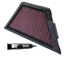 Load image into Gallery viewer, K&amp;N KA-1406 Replacement Air Filter for Select Kawasaki ZG1400 Concours, Kawasaki ZG1400 Concours ABS, Kawasaki ZX1400 Ninja ZX-14