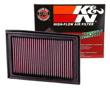 Load image into Gallery viewer, K&amp;N KA-2508 Replacement Air Filter for Select Kawasaki EX250F Ninja 250R, Kawasaki EX300 Ninja 300, Kawasaki EX300 Ninja 300 ABS, Kawasaki EX300 Ninja 300 ABS ES, Kawasaki EX300 Ninja 300 ABS KRT Edition, Kawasaki EX300 Ninja 300 ABS SE, Kawasaki EX300