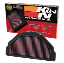 Load image into Gallery viewer, K&amp;N KA-6098 Replacement Air Filter for Select Kawasaki ZX600 Ninja ZX-6, Kawasaki ZX600 Ninja ZX-6R, Kawasaki ZZR 600