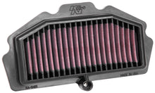 Load image into Gallery viewer, K&amp;N KA-6415 Replacement Air Filter for Select Kawasaki EN650 Vulcan S, Kawasaki EN650 Vulcan S ABS, Kawasaki EN650 Vulcan S ABS Cafe, Kawasaki EN650 Vulcan S ABS SE, Kawasaki EN650 Vulcan S Cafe, Kawasaki KLE650 Versys, Kawasaki KLE650 Versys 650 LT,