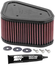 Load image into Gallery viewer, K&amp;N KA-6503 Replacement Air Filter for Select Kawasaki KFX700, Kawasaki KVF650 Brute Force 4x4, Kawasaki KVF650 Prairie 4x4, Kawasaki KVF700 Prairie 4x4, Suzuki LT-V700F Twin Peaks 700 4x4