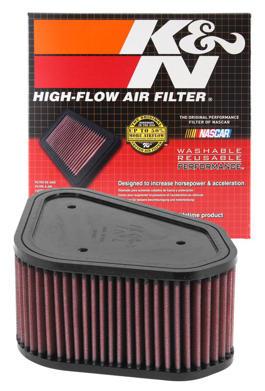K&N KA-6503 Replacement Air Filter for Select Kawasaki KFX700, Kawasaki KVF650 Brute Force 4x4, Kawasaki KVF650 Prairie 4x4, Kawasaki KVF700 Prairie 4x4, Suzuki LT-V700F Twin Peaks 700 4x4