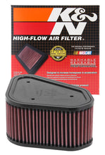 Load image into Gallery viewer, K&amp;N KA-6503 Replacement Air Filter for Select Kawasaki KFX700, Kawasaki KVF650 Brute Force 4x4, Kawasaki KVF650 Prairie 4x4, Kawasaki KVF700 Prairie 4x4, Suzuki LT-V700F Twin Peaks 700 4x4
