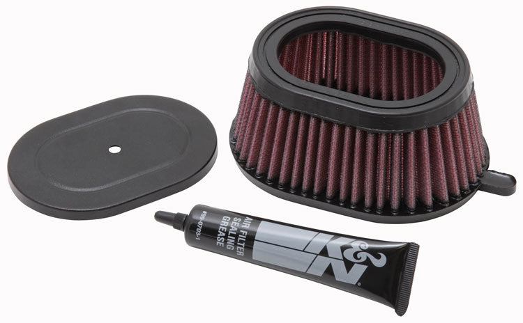 K&N KA-6589 Replacement Air Filter for Select Kawasaki KL650B Tengai, Kawasaki KLR650, Kawasaki KLR650 Camo, Kawasaki KLR650 New Edition, Kawasaki KLX650