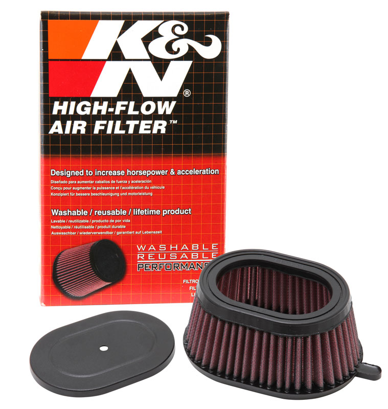 K&N KA-6589 Replacement Air Filter for Select Kawasaki KL650B Tengai, Kawasaki KLR650, Kawasaki KLR650 Camo, Kawasaki KLR650 New Edition, Kawasaki KLX650