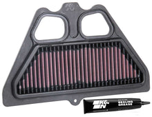 Load image into Gallery viewer, K&amp;N KA-9017 Replacement Air Filter for Select Kawasaki ZR900 Z900, Kawasaki ZR900 Z900 ABS, Kawasaki ZR900 Z900 SE