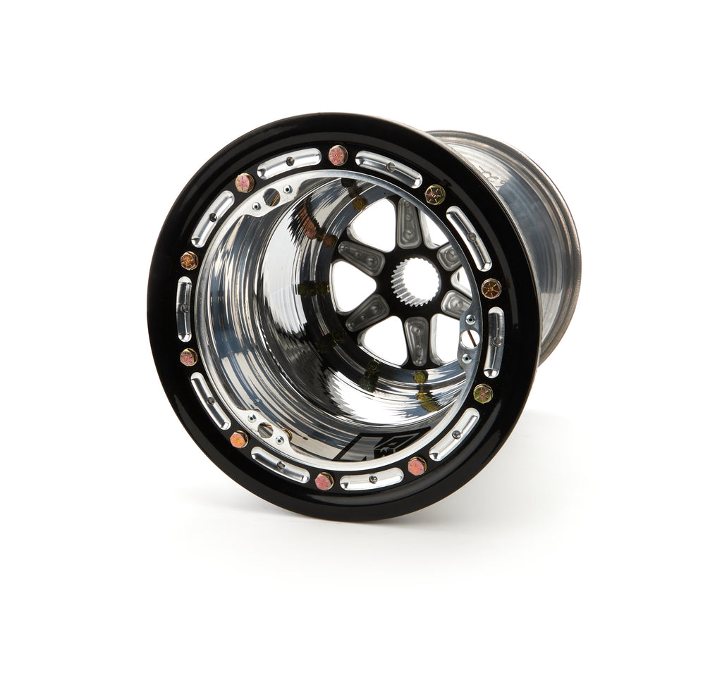 KEIZER ALUMINUM WHEELS, INC. 10134SPBL Splined Wheel B/L 10x13 4in BS 27t