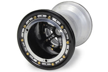 Load image into Gallery viewer, KEIZER ALUMINUM WHEELS, INC. 10136SPBLB Wheel Spline 10in x 13in 6in BS Black