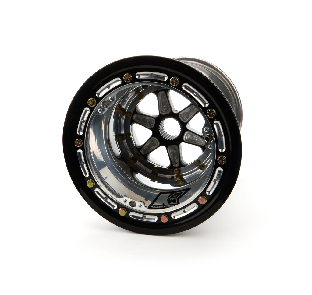 KEIZER ALUMINUM WHEELS, INC. 10136SPBL Splined Wheel B/L 10x13 4in BS 27t