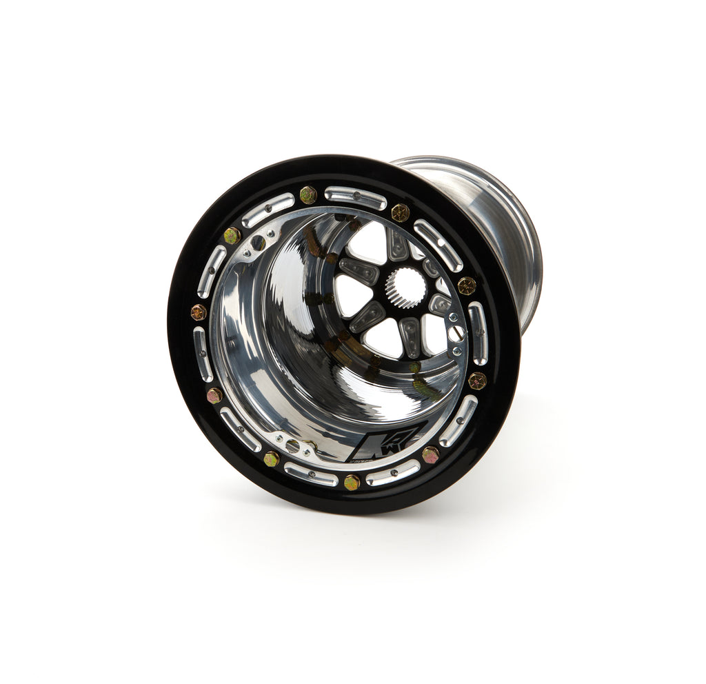 KEIZER ALUMINUM WHEELS, INC. 10144SPBL Splined Wheel B/L 10x14 4in BS 27t