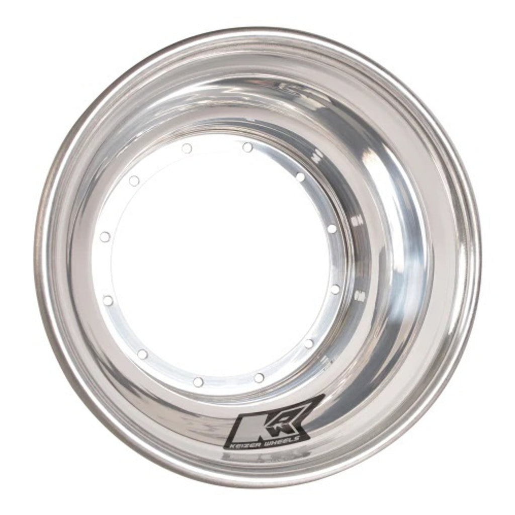 KEIZER ALUMINUM WHEELS, INC. 105 Wheel Half 12-Blt 10in x 5in Polished