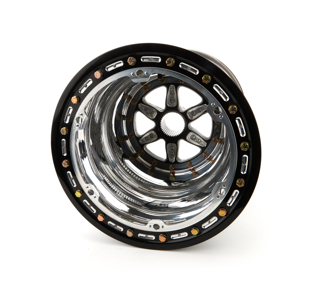 KEIZER ALUMINUM WHEELS, INC. 15176SPBCBL Splined Wheel B/L 15x17 5in bs 42t