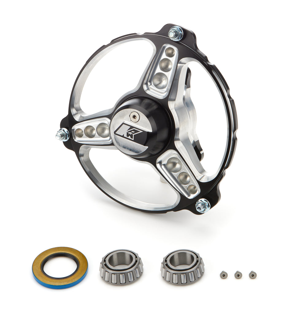 KEIZER ALUMINUM WHEELS, INC. 15DMP3-LH Front Hub Polished Direct Mount w/Bearings