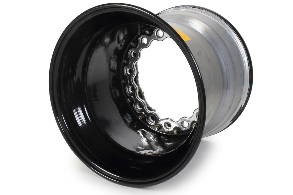 KEIZER ALUMINUM WHEELS, INC. W15145IBLB 15x14 5in BS Wide 5 Blk Inner B/L Modular