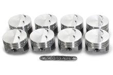 Load image into Gallery viewer, KB PERFORMANCE PISTONS KB120.060 SBC Flat Top Piston Set 4.060 Bore -7cc