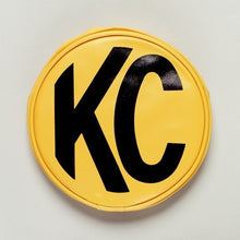 Load image into Gallery viewer, KC HiLiTES 5101 Cover - Retro 6" Vinyl Yellow w/ Black KC Soft (pr)