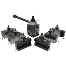 Load image into Gallery viewer, King Canada KQCT-1015 7 Pc. Quick Change Tool Post Kit
