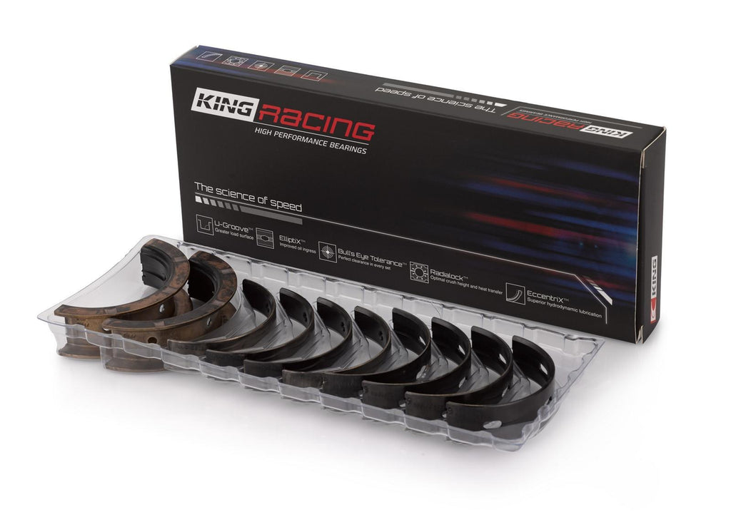 KING BEARINGS MB529XPC Main Bearing Set SBF 289-302 Coated