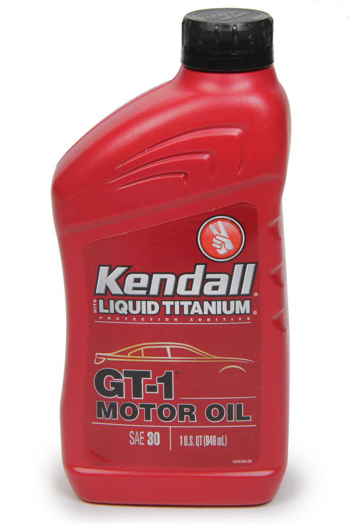 KENDALL OIL 1074971 Kendall 30w Gt-1 Hi Perf Oil 1qt