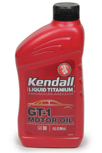 Load image into Gallery viewer, KENDALL OIL 1074971 Kendall 30w Gt-1 Hi Perf Oil 1qt