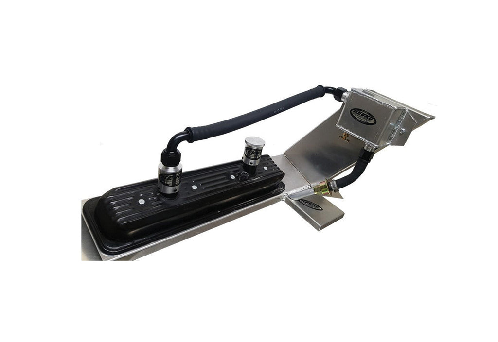 KEVKO OIL PANS & COMPONENTS K139-OPEN Alum Evac Tank Kit w/1-1/2in Slip ons