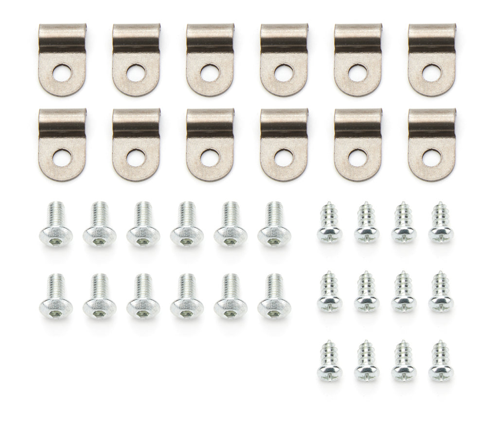KEEP IT CLEAN KICLC3187 3/16in Stainless Steel Single Line Clamps 12Pk