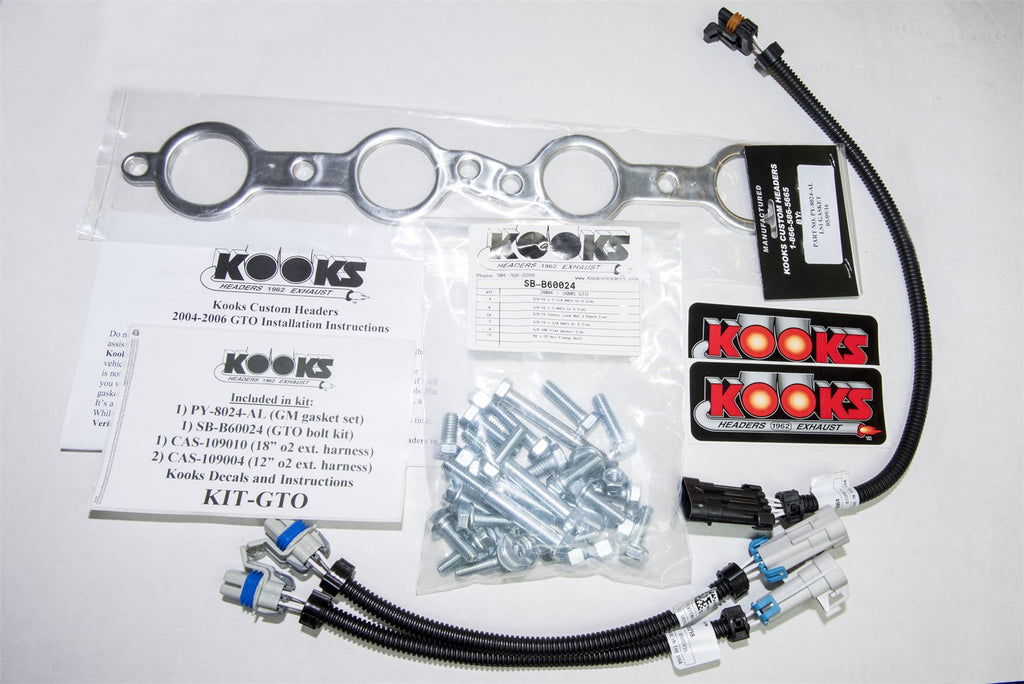Kooks Custom Headers 24102400 1-7/8in. Stainless Headers. 2004-2006 Pontiac GTO. for Select Pontiac GTO