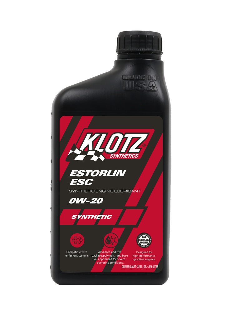 KLOTZ SYNTHETIC LUBRICANTS KE-420 Estorlin ESC 0W-20 1 Quart