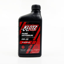 Load image into Gallery viewer, KLOTZ SYNTHETIC LUBRICANTS KE-925 Pure Estorlin Synthetic Oil 5w20 1 Quart