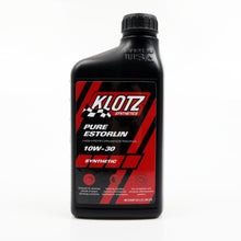 Load image into Gallery viewer, KLOTZ SYNTHETIC LUBRICANTS KE-930 Pure Estorlin Synthetic Oil 10w30 1 Quart