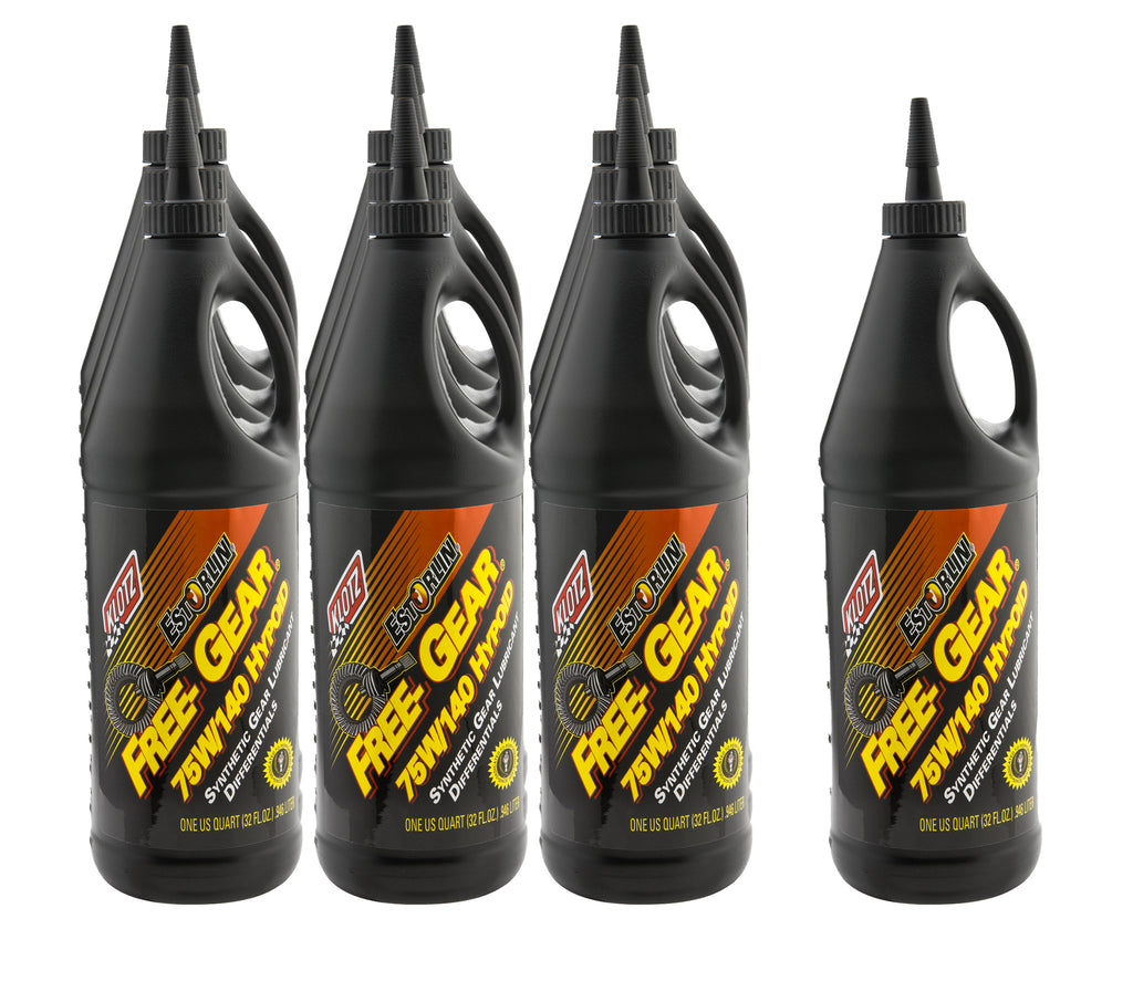 KLOTZ SYNTHETIC LUBRICANTS KE-994-10 Pure Estorlin Gear Oil 75w140 Case 1 Quart