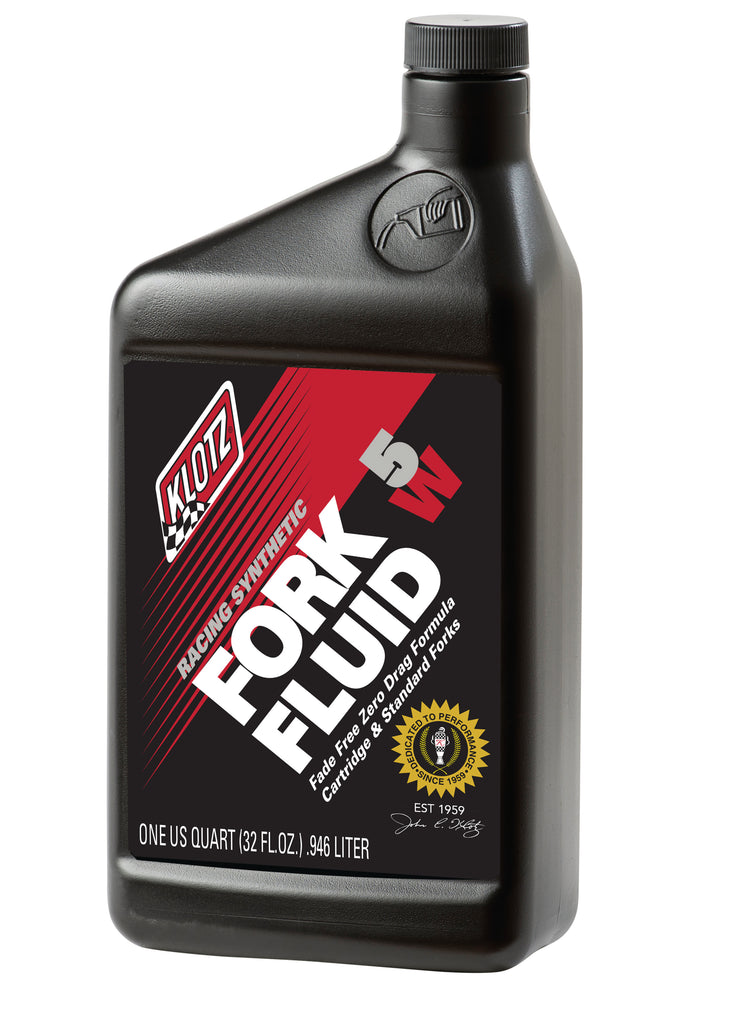 KLOTZ SYNTHETIC LUBRICANTS KL-505 5W Racing Synthetic Shock Oil 1 Quart