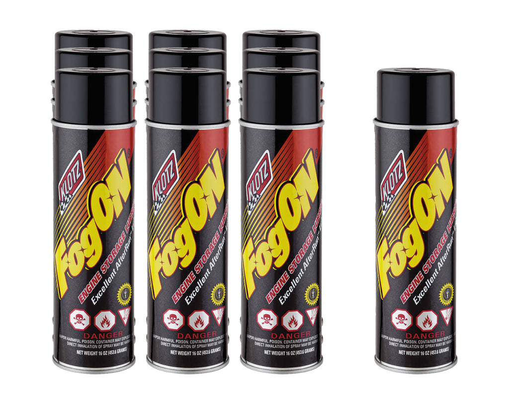 KLOTZ SYNTHETIC LUBRICANTS KL-610-10 FOGON Storage Lube Case 16 Ounces
