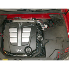 Load image into Gallery viewer, KN-03-Hyundai-Tiburon-2.7L-V6-Silver-Typhoon-Short-Ram-Intake