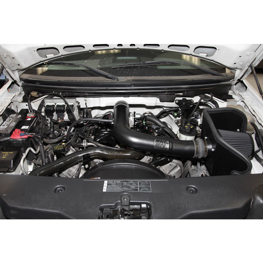 KN-04-08-Ford-F150-V8-5.4L04-07-Ford-Lobo-5.4L-V8-Blackhawk-Perf-Intake-Kit