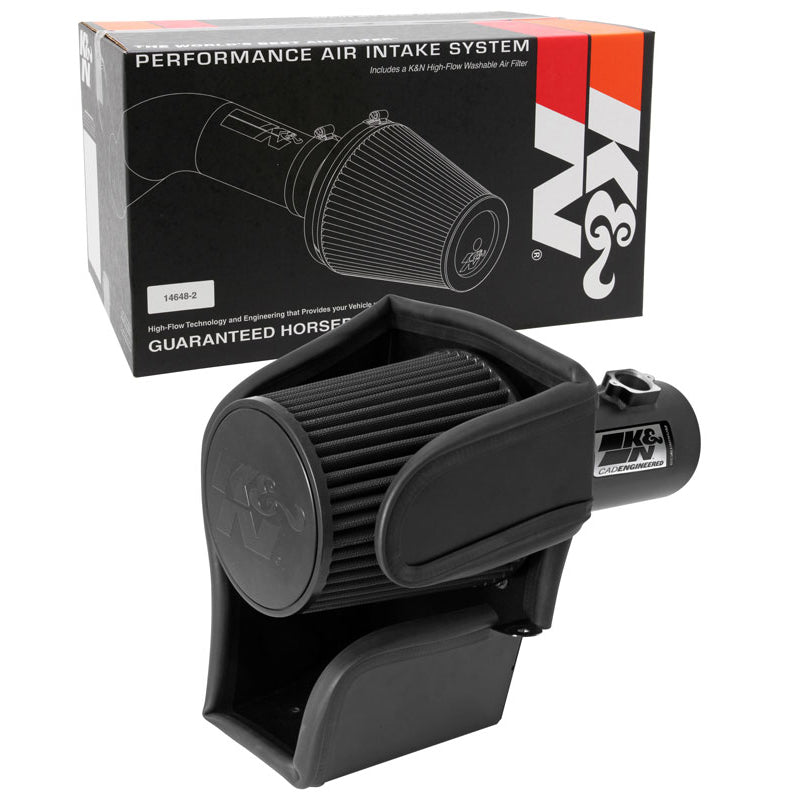 KN-08-10-Ford-F250F350F450F550-Super-Duty-6.4L-V8-Dsl-Black-Performance-Intake-Kit