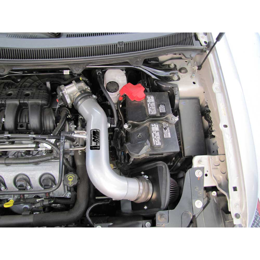 KN-09-10-Ford-Flex-3.5L-V6-Silver-High-Flow-Performance-Kit