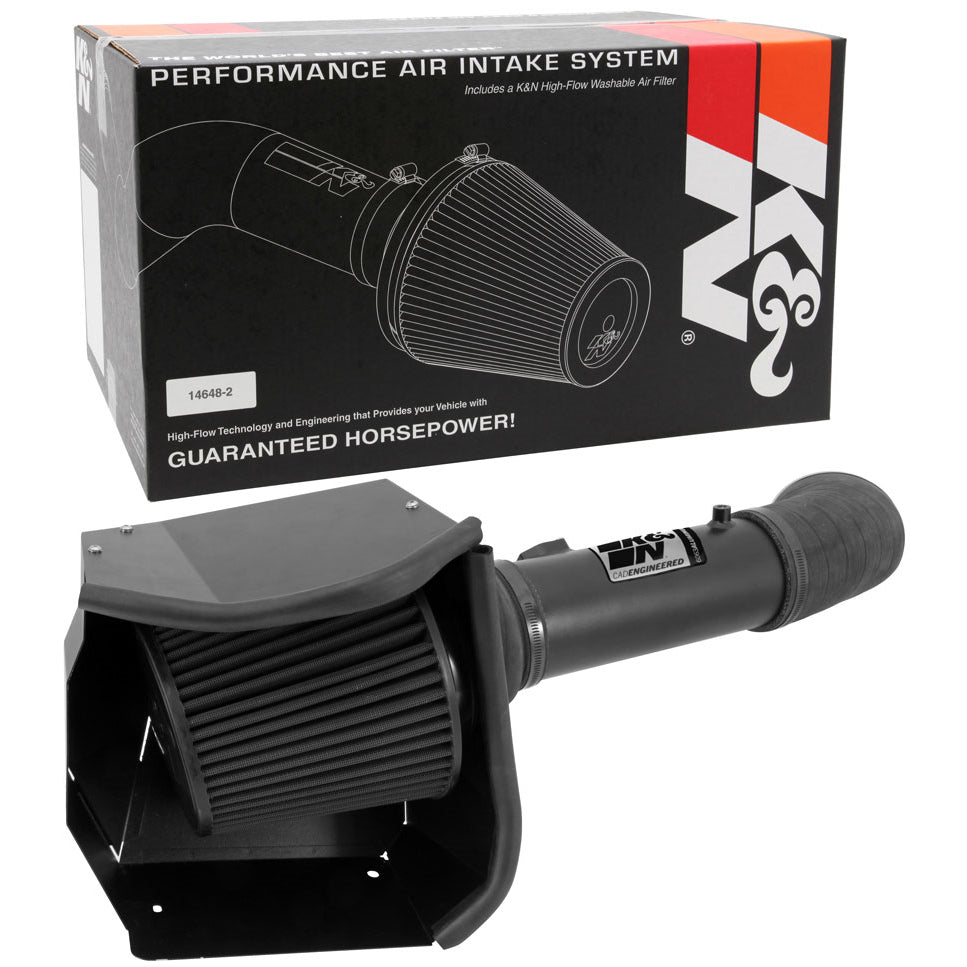 KN-11-13-Ford-F250F350F450F550-Super-Duty-6.7L-V8-Dsl-Black-Performance-Intake-Kit